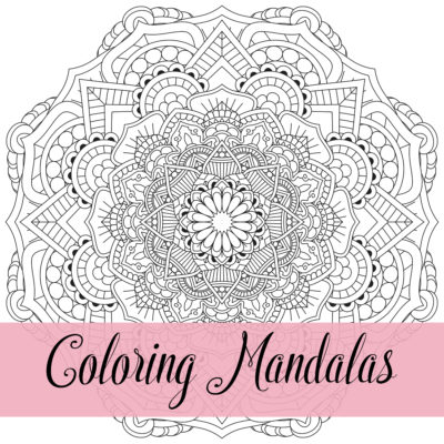 Make Money With 25+ Mandalas for Coloring Books and Designs