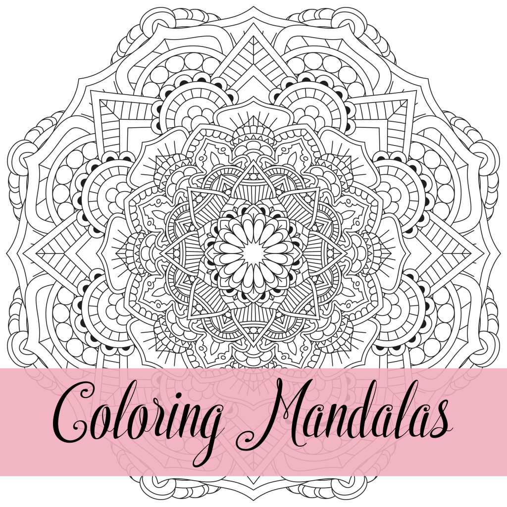 25+ Mandalas for Coloring Books 