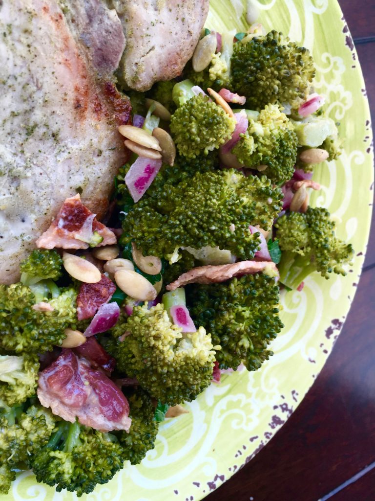 Low Carb Broccoli Bacon Salad Recipe