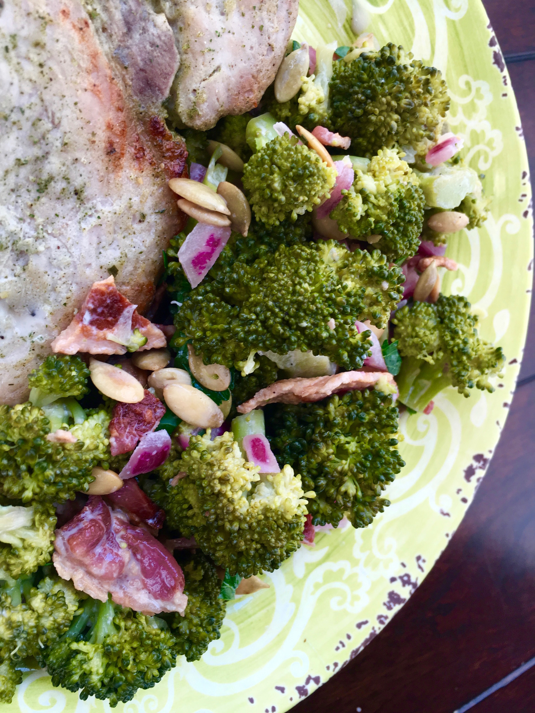 Low Carb Broccoli Bacon Salad Recipe Cynthia Thomas