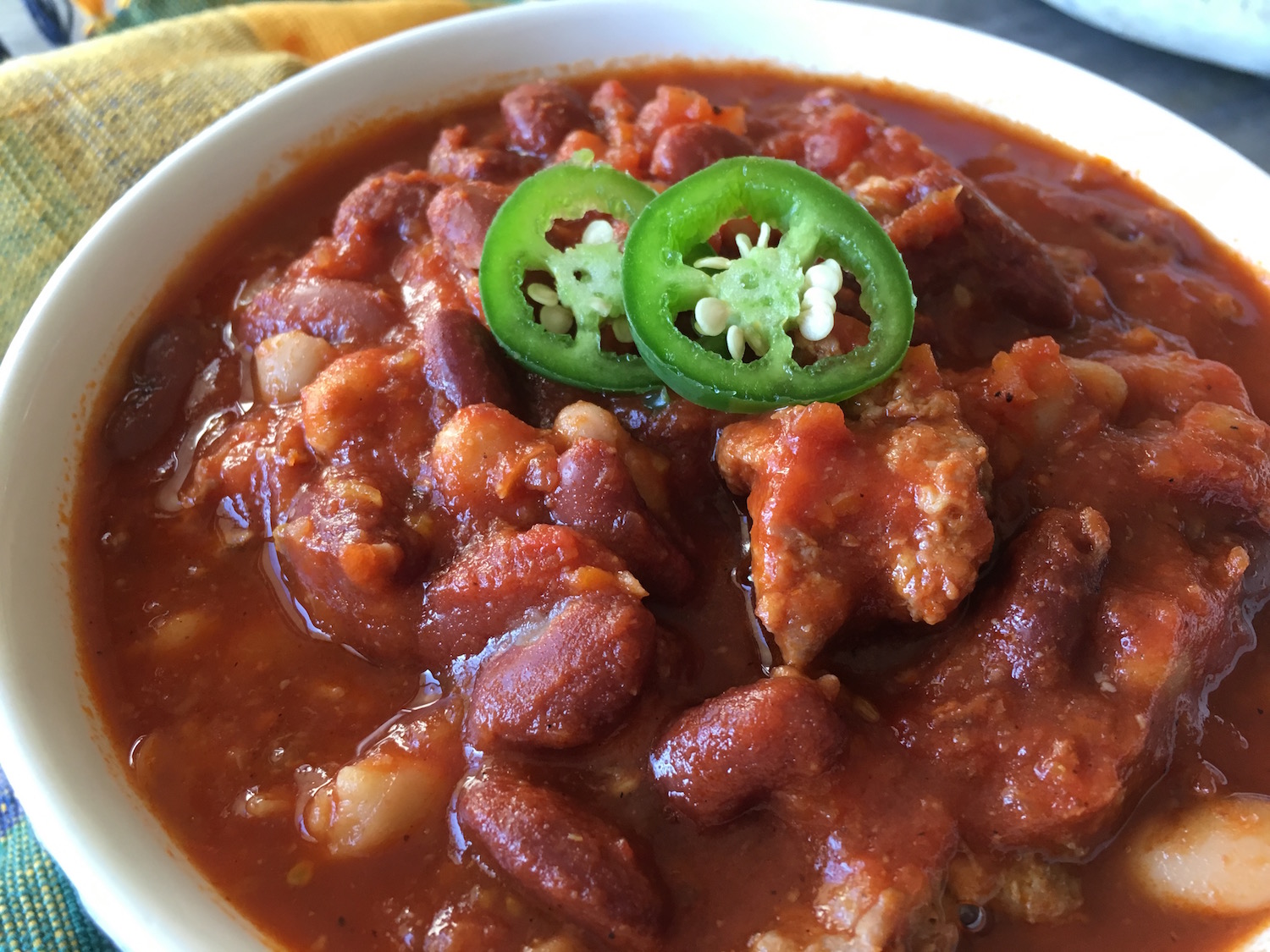Spicy Crock Pot Slow Cooker Chili Recipe