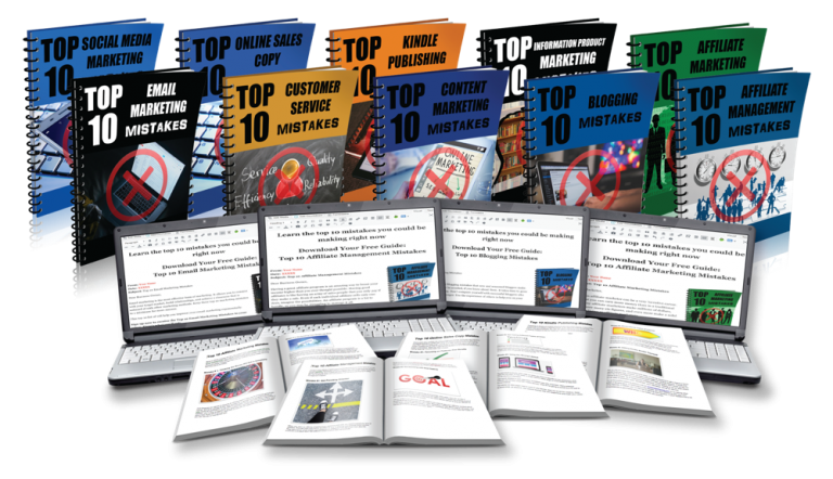 100 Marketing Mistakes and How to Fix Them – Top 10 Marketing Mistakes PLR Bundle