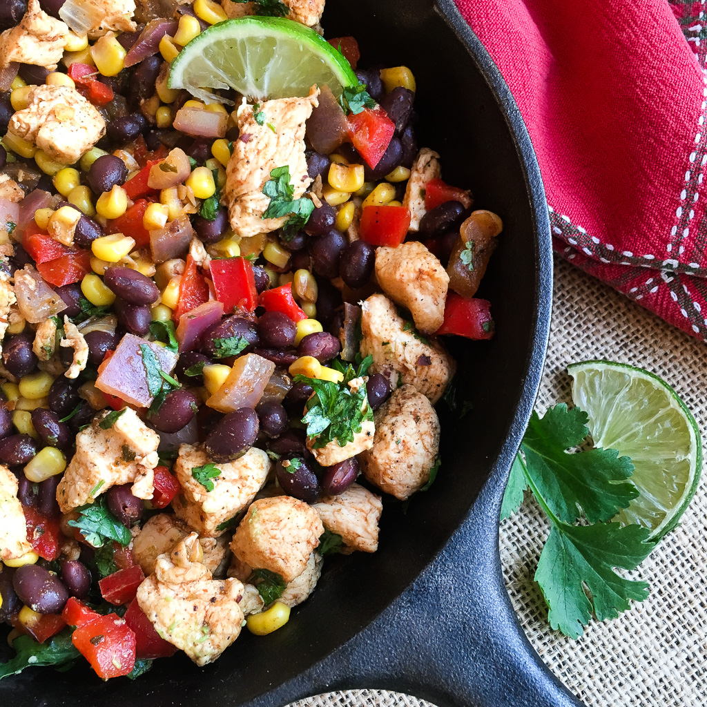 Chicken and Black Beans Burrito Recipe