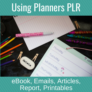 Using Planners PLR Bundle