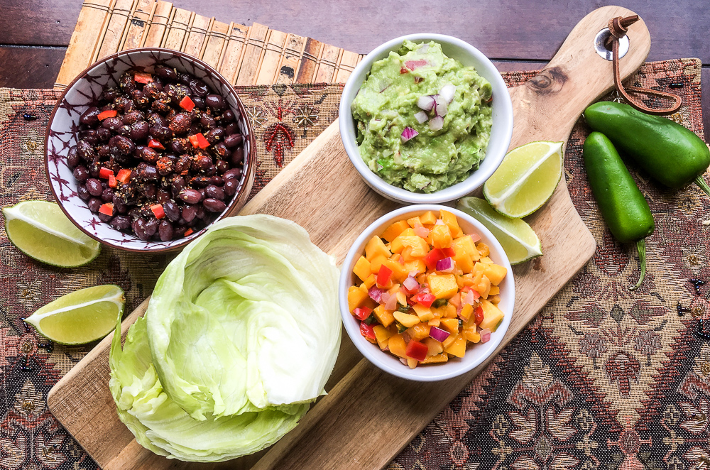 Healthy Black Bean Taco Wraps Recipe