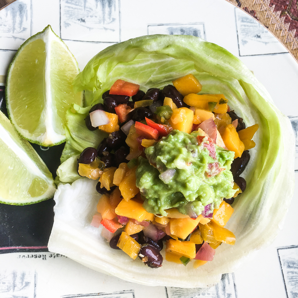 Healthy Black Bean Taco Wraps Recipe