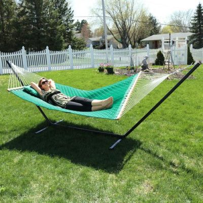 Celebrate National Hammock Day on July 22 with Colorful Sunnydaze Decor Hammock Options