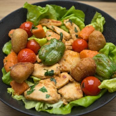 Grilled Thai Chicken and Veggie Delight Recipe