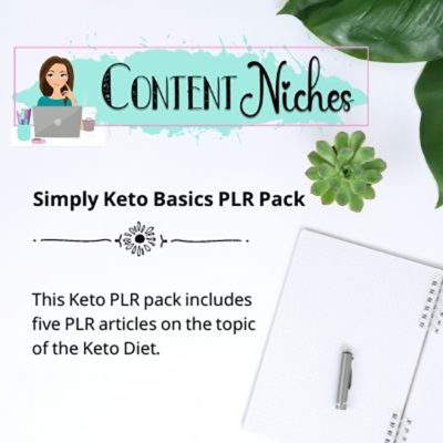 Simply Keto Basics PLR Pack